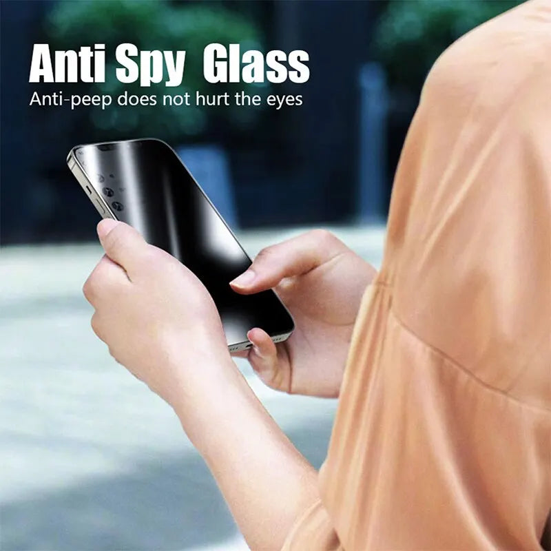 iPhone Privacy Screen Protector | 9H Tempered Glass Anti-Spy Full Protection