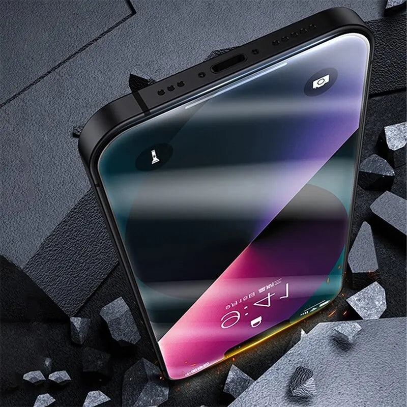 iPhone Privacy Screen Protector | 9H Tempered Glass Anti-Spy Full Protection