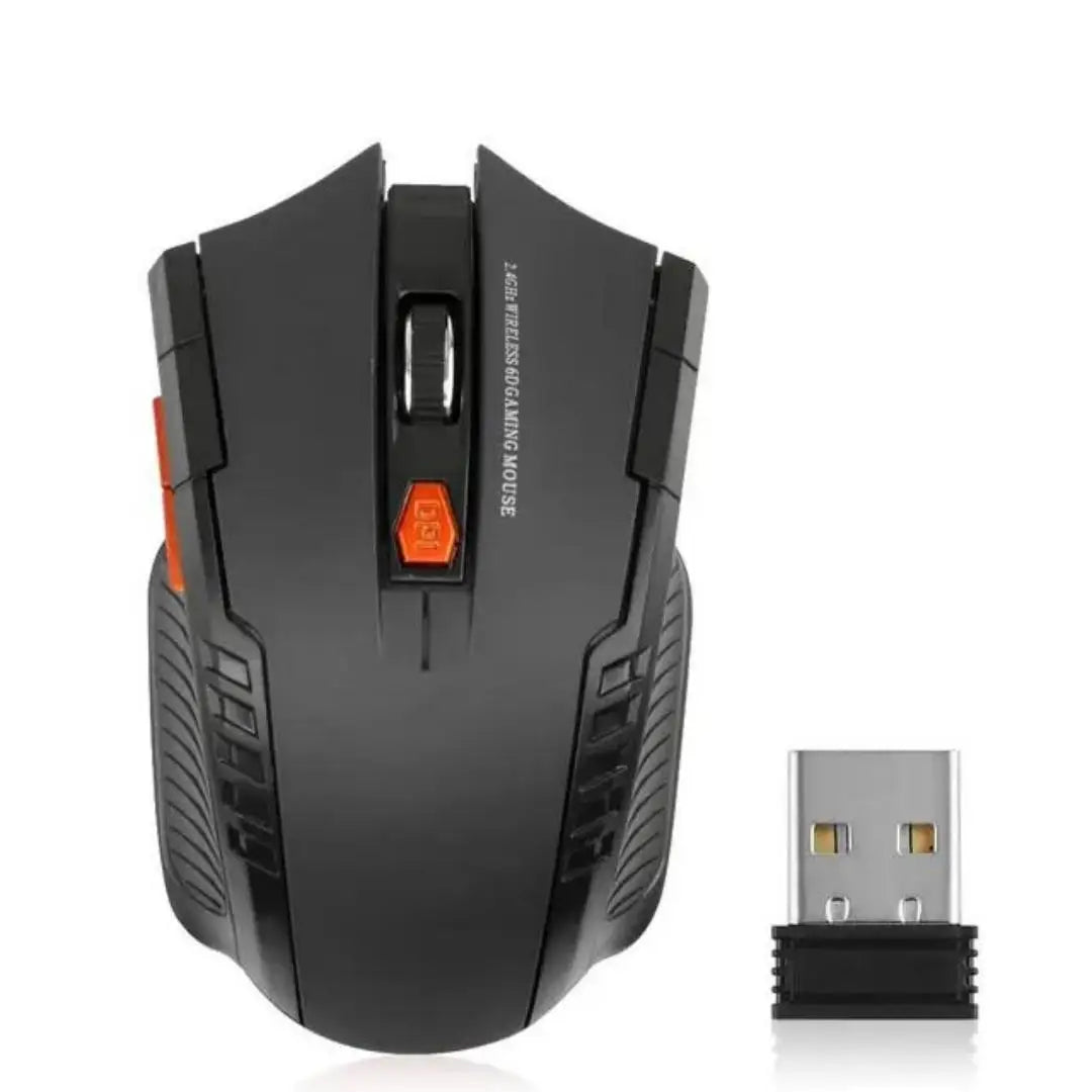 2.4G Wireless Mouse 1600 DPI | 6-Button High-Precision Mouse for Gaming & Office