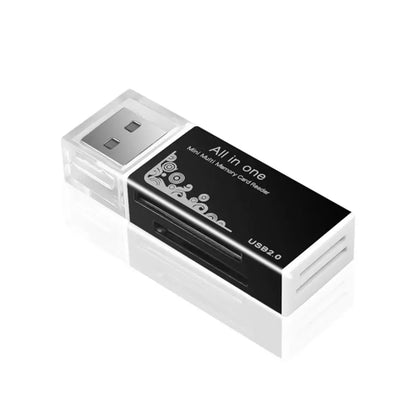 2-in-1 USB 3.0 Card Reader | High-Speed SD & MicroSD Memory Card Adapter // Lector de Tarjetas USB 3.0 2 en 1 | Adaptador para SD y MicroSD de Alta Velocidad