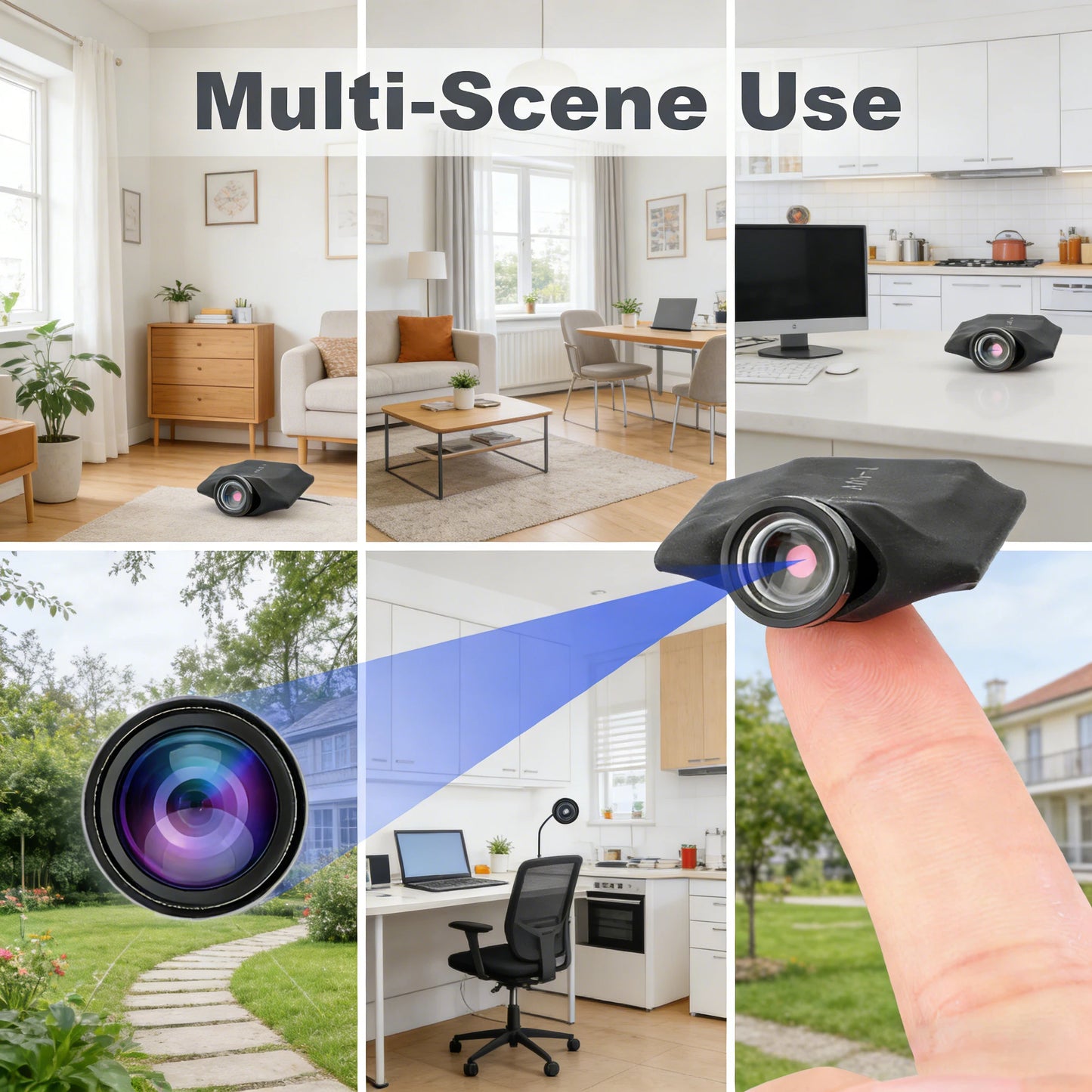 Mini WiFi Camera 1080P HD | Smart Security Camera with Motion Detection & Remote Viewing