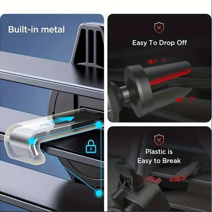 Magnetic Car Phone Holder | Air Vent Mount for 4.7"–6.7" Smartphones
