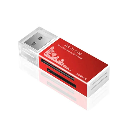 2-in-1 USB 3.0 Card Reader | High-Speed SD & MicroSD Memory Card Adapter // Lector de Tarjetas USB 3.0 2 en 1 | Adaptador para SD y MicroSD de Alta Velocidad