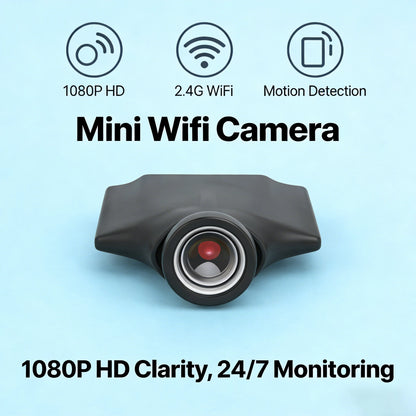 Mini WiFi Camera 1080P HD | Smart Security Camera with Motion Detection & Remote Viewing